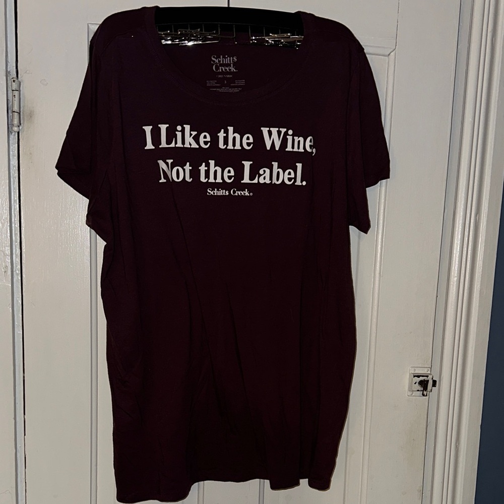 Torrid Purple Short Sleeve Tee schitts creek